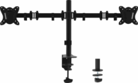 Equip 650152 13"-27 LCD TV/Monitor fali tartó - Fekete (2 kijelző)