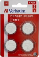 Verbatim 49535 Lítium CR2450 Gombelem (4db/csomag)
