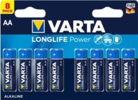 Varta 4906121418 Longlife Power Alkaline mangán AA Ceruzaelem (8db/csomag)