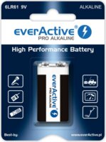 EverActive EV6LR61-PRO Alkáli 650mAh 9V Elem (1db/csomag)