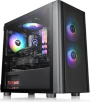 Thermaltake V150 TG ARGB Számítógépház - Fekete