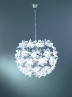 TRIO R11905001 Blowball 40W E14 függesztett lámpatest - Króm