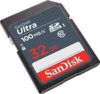 Sandisk 32GB Ultra SDHC UHS-I CL10 Memóriakártya