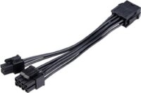 Akasa 8-Pin to 8+4 pin adapter 15 cm - AK-CBPW22-15