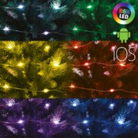 Somogyi ML 100 RGB Smart Beltéri Micro LED fényfüzér 10m - Színes