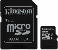 Kingston Industrial Temp 8GB microSDHC UHS-I CL10 Memóriakártya + Adapter