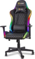 Yenkee Stardust RGB LED Gamer szék távirányítóval - Fekete