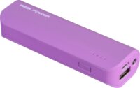 RealPower PB2600 Power bank 2600mAh Lila