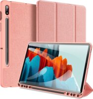 Dux Ducis Domo Samsung Galaxy Tab S7 LTE Trifold Tok - Rózsaszín