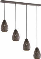 TRIO 301300442 Onyx 4x E27 függesztett lámpatest - Antracit