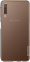 Nillkin Nature Samsung Galaxy A7 (2018) Szilikon Tok - Szürke