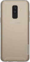 Nillkin Nature Samsung Galaxy A6 Plus (2018) Szilikon Tok - Szürke