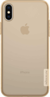 Nillkin Nature Apple iPhone XS/X Szilikon Tok - Aranybarna