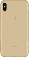 Nillkin Nature Apple iPhone XS Max Szilikon Tok - Aranybarna
