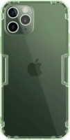 Nillkin Nature Apple iPhone 12 Pro Max Szilikon Tok - Sötétzöld