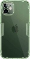 Nillkin Nature Apple iPhone 12 mini Szilikon Tok - Sötétzöld
