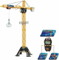 Dickie Toys Mega építőipari daru 120cm - Narancs/fekete