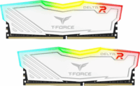 TeamGroup 32GB /3200 T-Force Delta RGB White DDR4 RAM KIT (2x16GB)