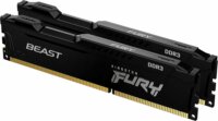 Kingston 16GB /1600 Fury Beast Black DDR3 RAM KIT (2x8GB)