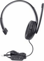 Manhattan 179874 Mono USB Headset Fekete