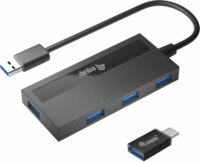 Equip 128956 USB 3.0 HUB (4 port) + USB-C adapter