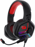 Redragon H230 Ajax Gaming Headset - Fekete/Piros