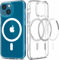 Spigen Ultra Hybrid Magsafe Apple iPhone 13 mini Szilikon Tok - Átlátszó/Fehér