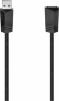 Hama 200618 USB 2.0 Hosszabbító kábel 0.75m - Fekete