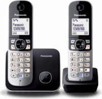 Panasonic KX-TG6812PDM DUO Asztali telefon - Fekete/Ezüst