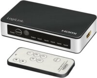 LogiLink HD0048 KVM Switch - 6 port
