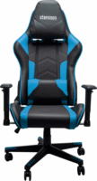 Stansson UCE602BK Gamer szék - Fekete/Kék
