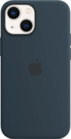 Apple iPhone 13 mini Magsafe Gyári Szilikon Tok - Indigókék