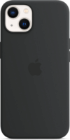 Apple iPhone 13 Magsafe Gyári Szilikon Tok - Éjfekete