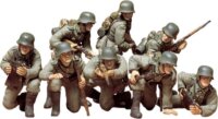 Tamiya German Panzer Grenadiers katonai figurák műanyag makett