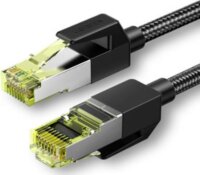 UGREEN F/FTP CAT7 Patch kábel 0.5m Fekete