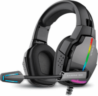 REAL-EL GDX-7780 7.1 Surround Gaming Headset - Fekete/Ezüst