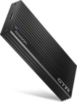 Axagon EEM2-GTR M.2 USB-C 3.2 Külső HDD ház - Fekete