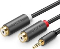 UGREEN 10547 Jack - RCA kábel 0.25m (3.5mm Jack apa - 2x RCA anya)