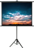 Medium Tripod Vetítővászon állvánnyal (203x203 cm 1:1) Matt fehér