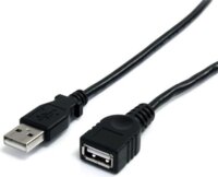 StarTech USB A 0.9m hosszabbító - fekete