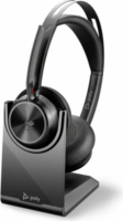 Poly Voyager Focus 2 UC-M Wireless / USB-C Headset - Fekete