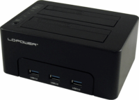 LC-Power LC-DOCK-U3-HUB HDD Dokkoló és klónozó állomás (USB 3.0 - SATA)