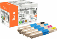 Peach (Oki 46508712, 46508711, 46508710, 46508709) Toner Fekete + Tricolor