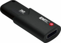 Emtec 32GB B120 Click Secure USB 3.2 Gen 1 Pendrive - Fekete