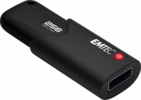 Emtec 256GB B120 Click Secure USB 3.2 Gen 1 Pendrive - Fekete