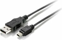 Equip 128521 USB 2.0 A-mini5P kábel, apa/apa, 1,8m