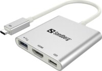 Sandberg 136-00 USB-C - HDMI+USB Mini Dokkoló