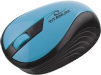 Titanium TM114T Vezeték nélküli egér - Fekete/Kék