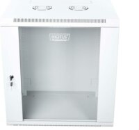 Digitus 19" Fali Rack Szekrény 12U 600x450 - Szürke