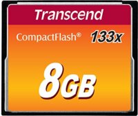 Transcend 8GB CompactFlash 133X memóriakártya